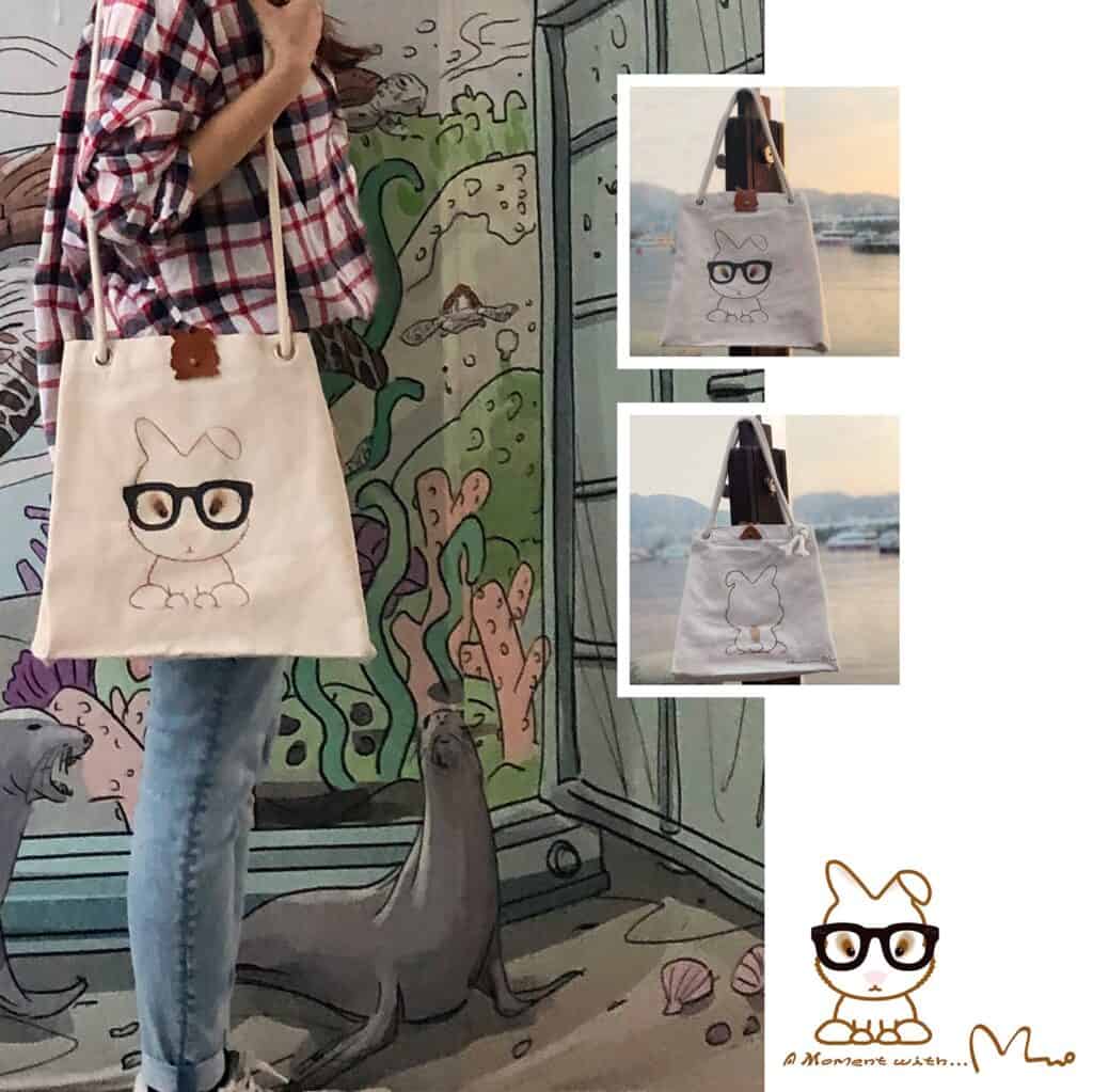 COFFEE MOOD_bay_shoulder totebag