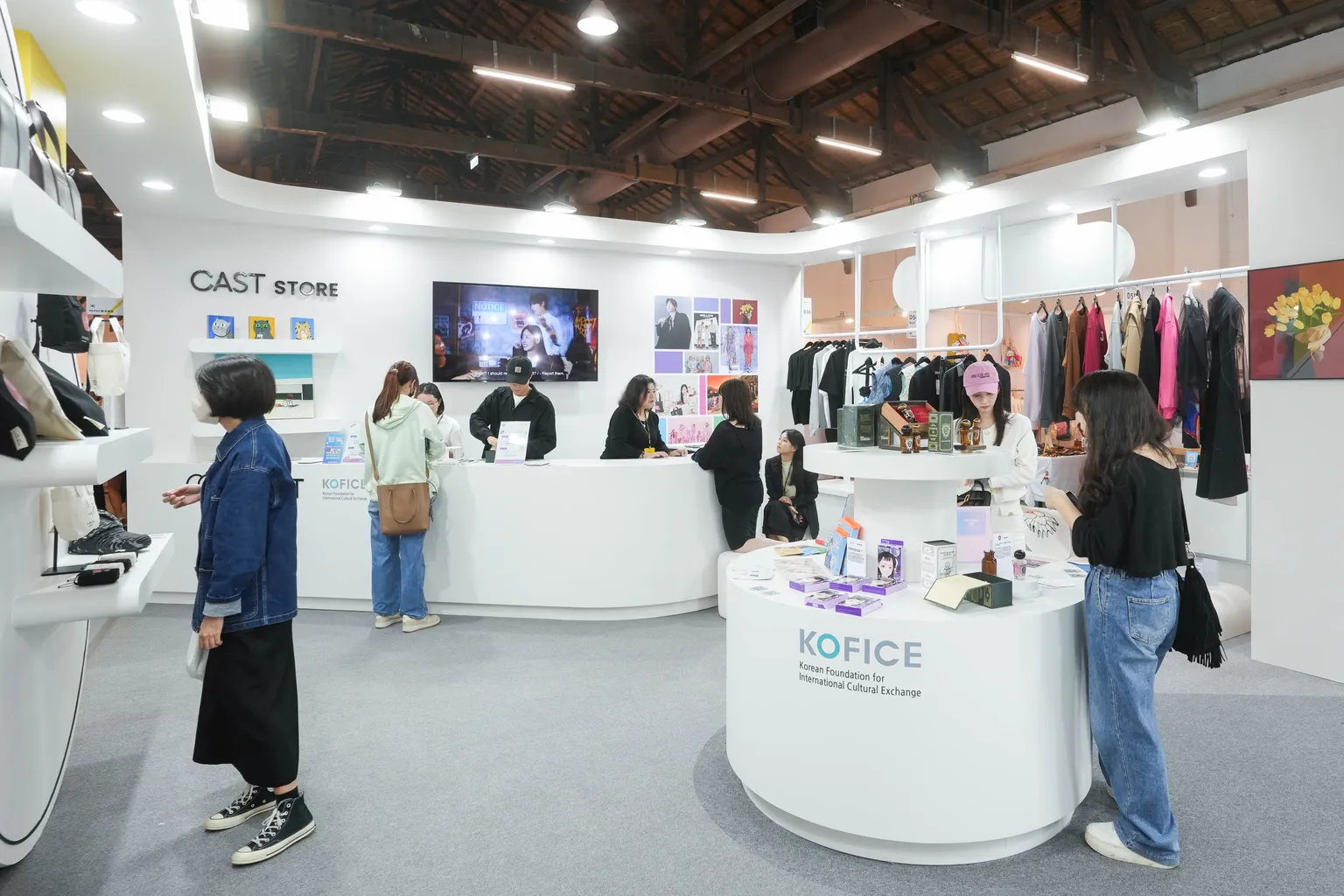 CAST展區，KPOP代言韓國中小企業優質商品