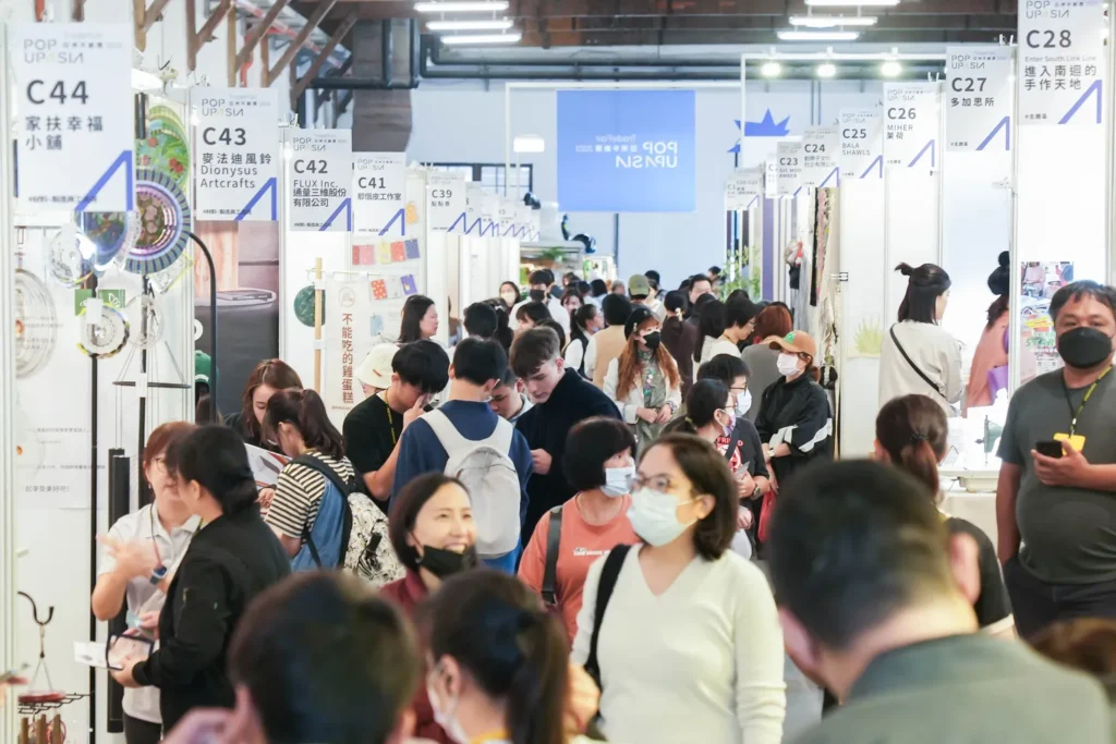 CO-CREATE共創展區以在地製造、數位轉型、社會創新等特色，展現台灣手創產業蓬勃生命力